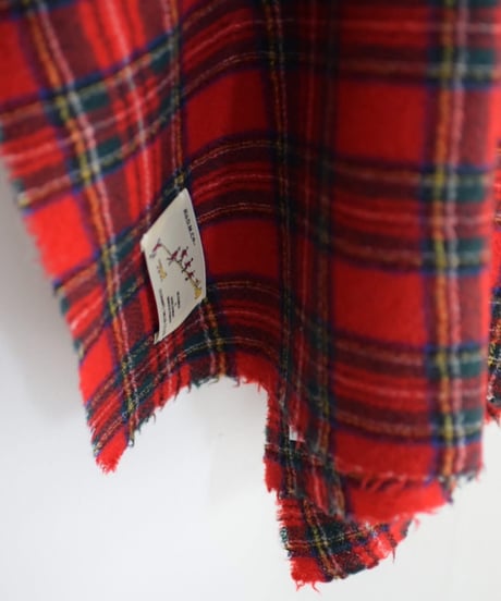 R&D.M.CO/WOOL TARTANCHECKMUFFLER