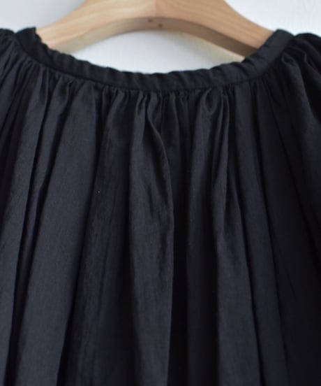 R&D.M.CO/GARMENTDYE  LAWN SMOCK DRESS