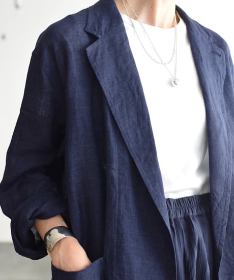 YLEVE/LINEN POPLIN JK