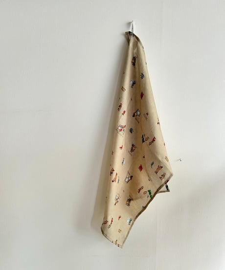R&D.M.CO/BROWN BEARS KITCHEN CLOTH