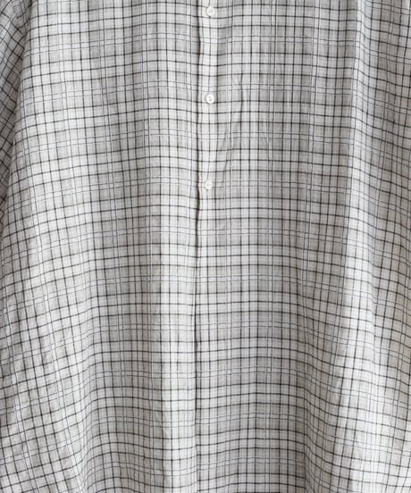 JOICEADDED/CHECK PATTERN H/S SHIRT