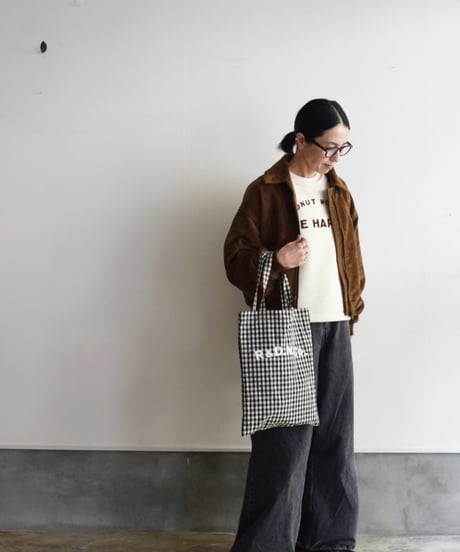 R&D.M.CO/DONUT WORRY DROP SHOULDER SHIRT