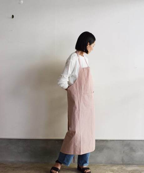 R&D.M.CO/ GARMENT DYE APRON
