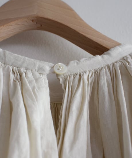R&D.M.CO/GARMENTDYE  LAWN SMOCK DRESS