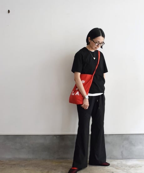 MEYAME/COMFORTABLE DRAWCOARD PANTS