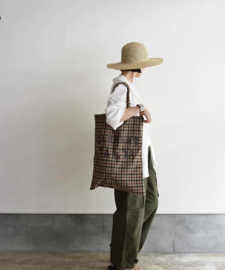 OLDMANS TAILOR/OM PRINT TOTE BAG