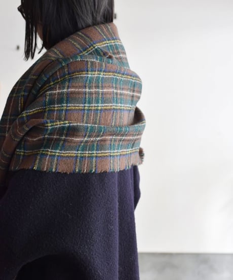 R&D.M.CO/WOOL TARTANCHECKMUFFLER