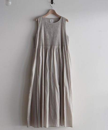 maison de soil/MINI PINTUCK NO/SL PULLOVER DRESS
