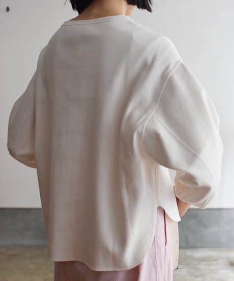YLEVE/COTTON RIB PULL OVER