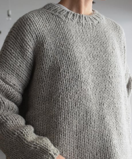 TORICI/AIR SWEATER SS