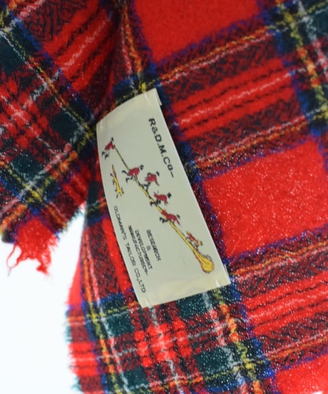 R&D.M.CO/WOOLTARTANCHECK MUFFLER