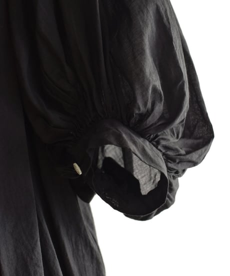 R&D.M.CO/GARMENTDYE  LAWN SMOCK DRESS