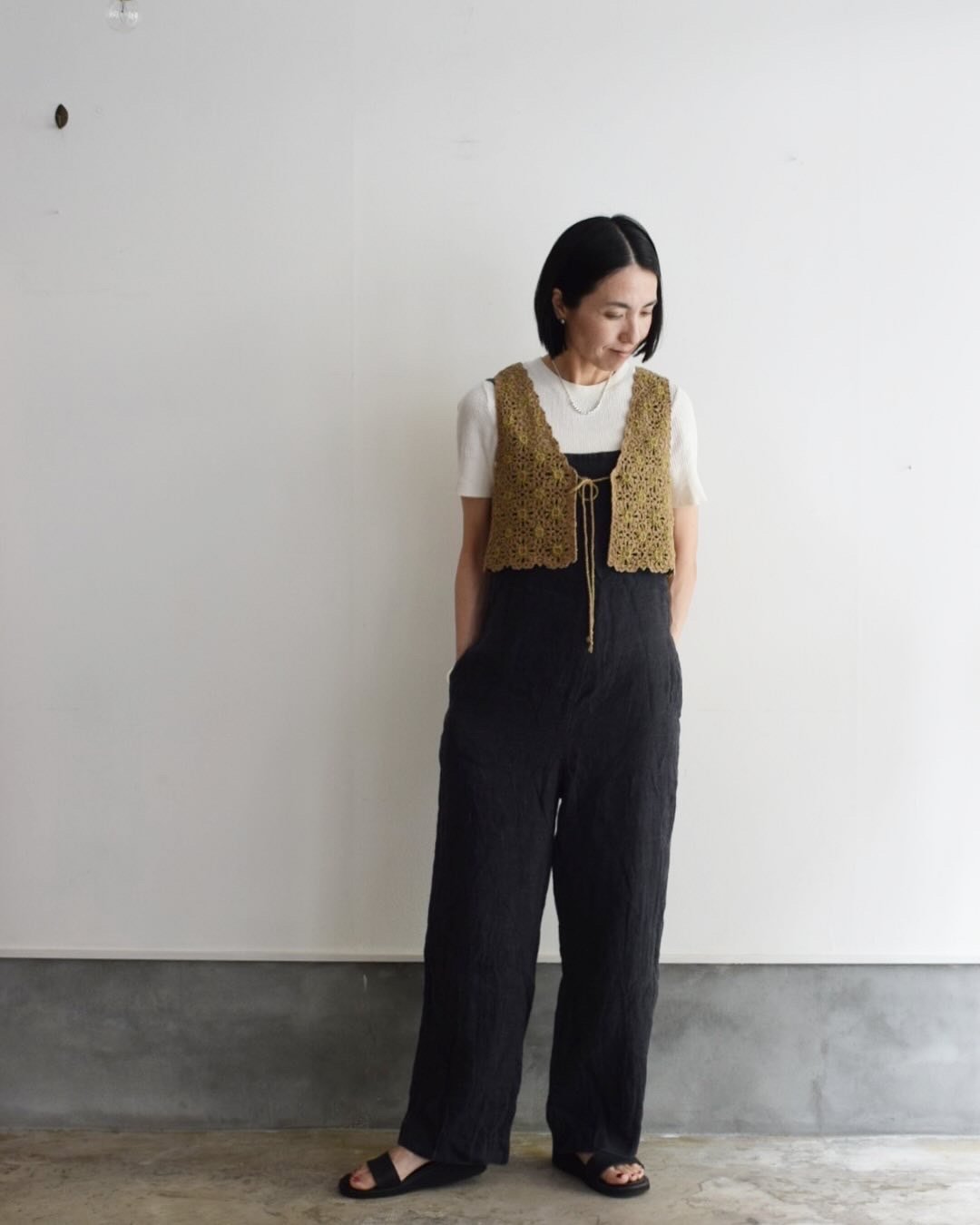 JOICEADDED/EMBROIDERED KNITTED VEST | ALCOT JOICEADDED/EMBROIDERED KNITTED VEST | ALCOT