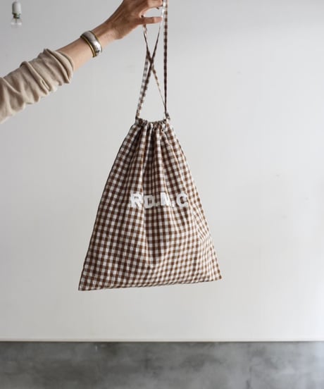 Ｒ＆D.M.CO/G.C DRAWSTRING BAG