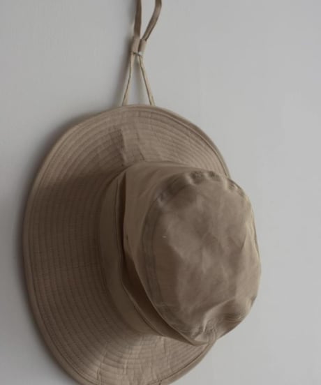 R&D.M.CO/LINEN TAFFETA ADVENTURE HAT