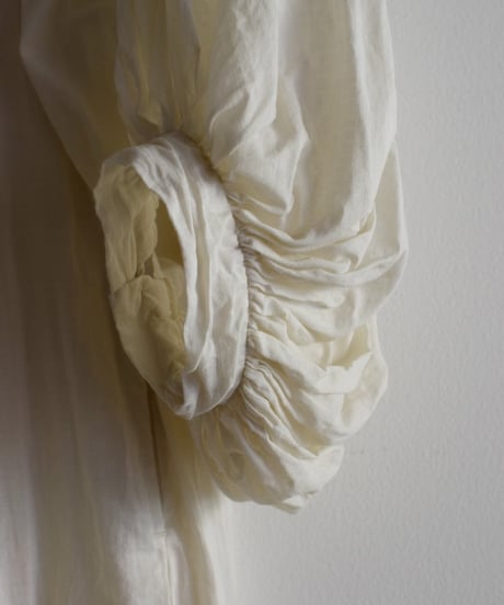 R&D.M.CO/GARMENTDYE  LAWN SMOCK DRESS