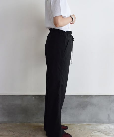 MEYAME/COMFORTABLE DRAWCOARD PANTS