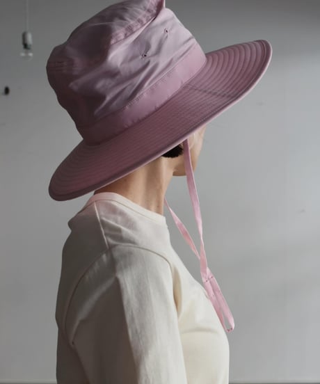 R&D.M.CO/LINEN TAFFETA ADVENTURE HAT