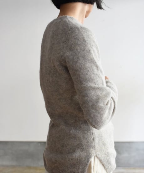 YLE'VE/FAIRY ALPAC KNI HENLY NECK