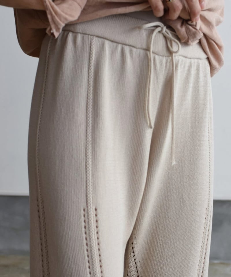 joiceadded ニットパンツ JOICEADDED/ | ALCOT