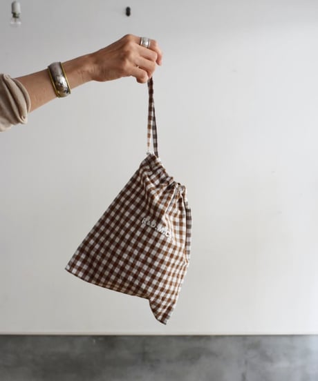 Ｒ＆D.M.CO/G.C DRAWSTRING BAG