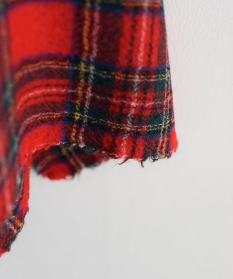 R&D.M.CO/WOOL TARTANCHECKMUFFLER