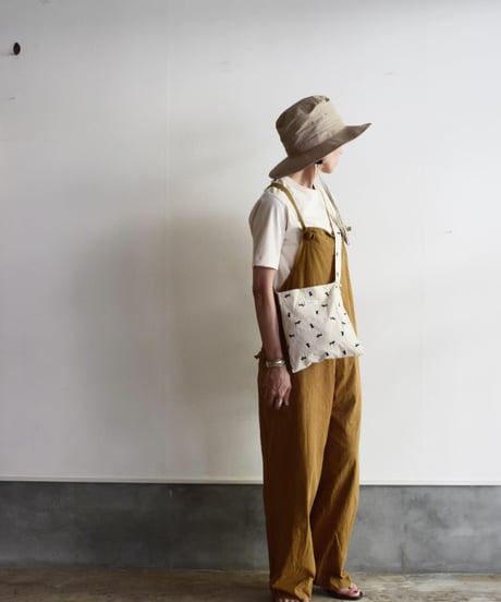 R&D.M.CO/LINEN TAFFETA ADVENTURE HAT