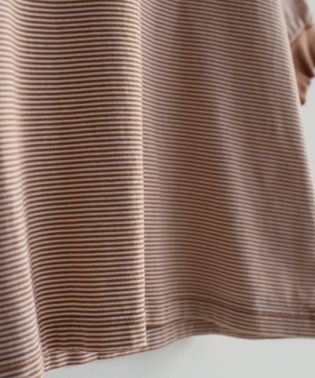 MEYAME/BORDER HALF SLEEVE TEE