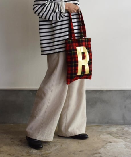 R&D.M.CO/WOOL T.C TOTE BAG
