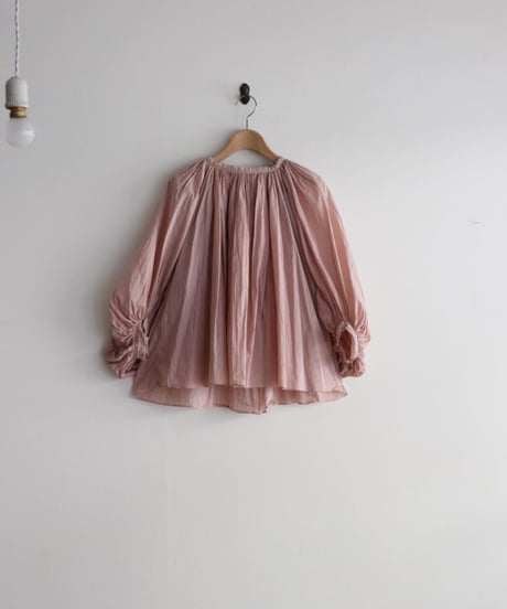 R＆D.M.CO/GARMENT DYE GATHER SMOCK