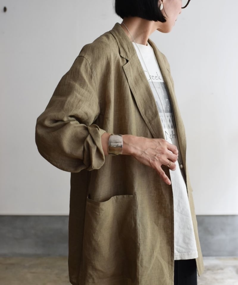 YLEVE/LINEN POPLIN JK | ALCOT