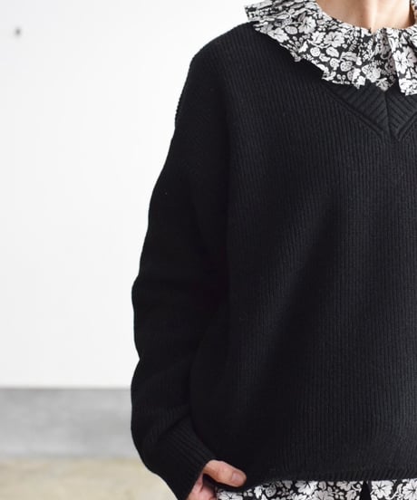 Ｒ&D.M.CO/WILDVERRY RUFFLE COLLOR BLOUS