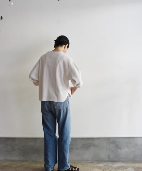 YLEVE/COTTON RIB PULL OVER