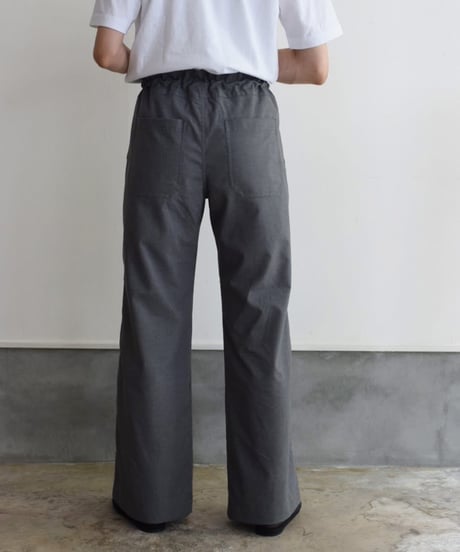 MEYAME/COMFORTABLE DRAWCOARD PANTS