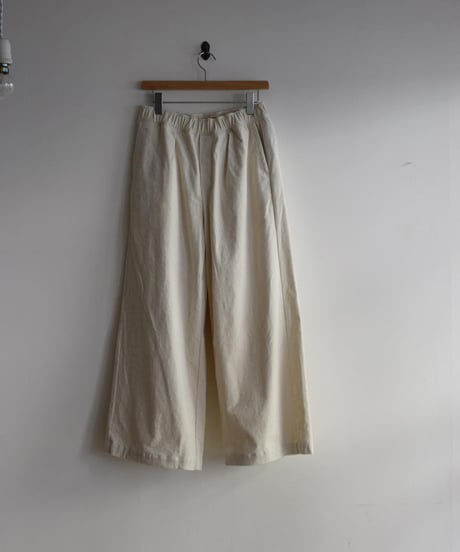 maison de soil/11WALE CORDUROY EASY WIDE PANTS