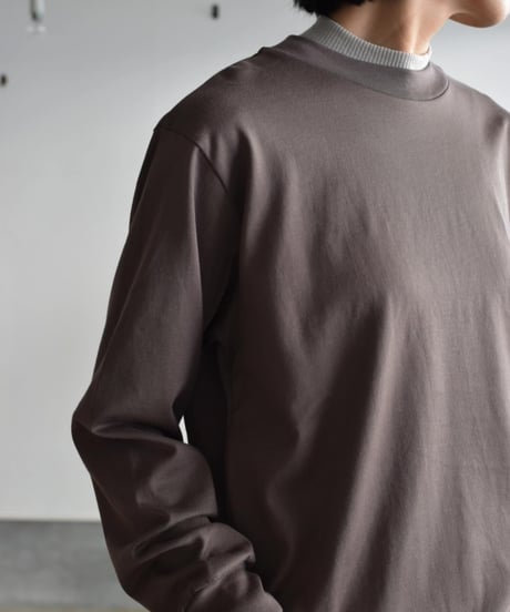LIFiLL/COTTONY   SWEAT LONG SLEEVE TEE