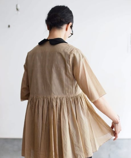 JOICEADDED/BLOOM GEOMETRY BLOUSE