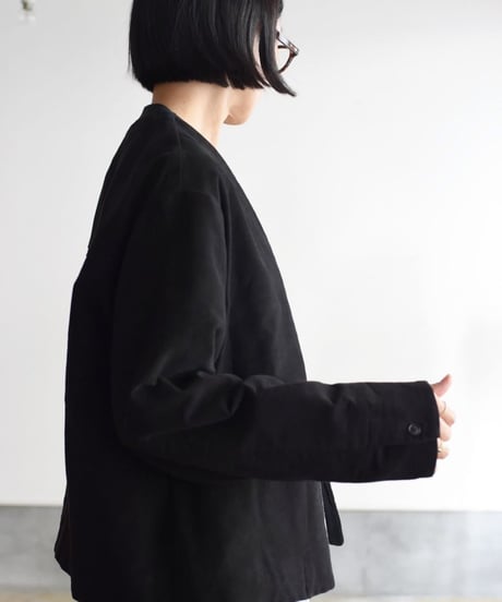 Nikki ESSENTIAL PIESES/LIGHT MOLESKIN V-NECK SHIRT JK
