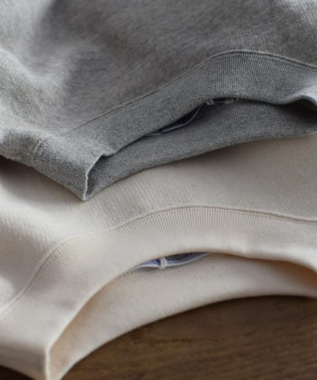 R&D.M.CO/裏起毛CREW NECK SWEAT