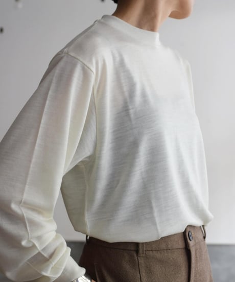 LIFILL/WOOLISH LONGSLEEVE TEE