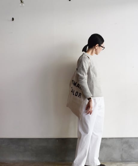 R&D.M.CO/裏起毛　DROP SHOULDER SHIRT