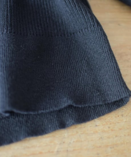 R&D.M.CO/RIB KNIT&SEW HALF SLEEVE