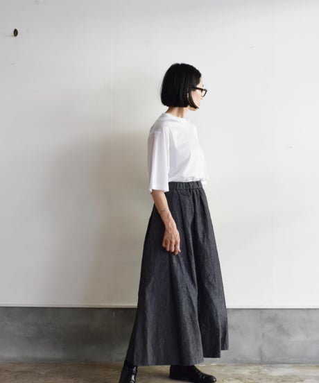 R&D.M.CO/C.C/H TUCK LONG SKIRT