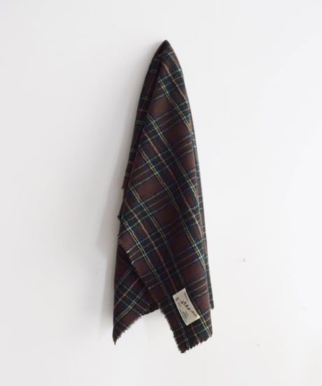 R&D.M.CO/WOOL TARTANCHECKMUFFLER
