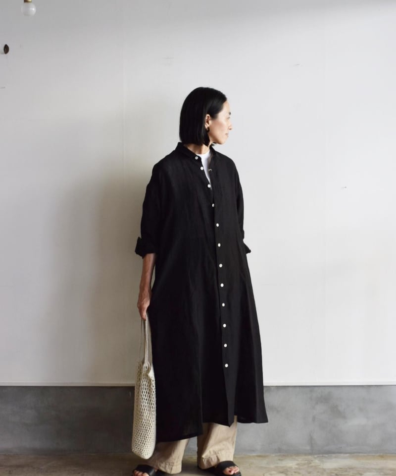 R&D.M.CO/DENSELY LINEN LONGSHIRT | ALCOT