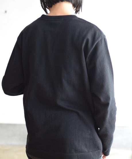 R&D.M.CO/KNIT&SEW CREWNECK SHIRT