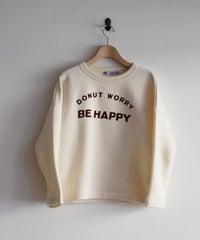 R&D.M.CO/DONUT WORRY DROP SHOULDER SHIRT