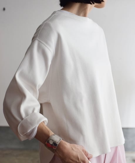 YLEVE/COTTON RIB PULL OVER