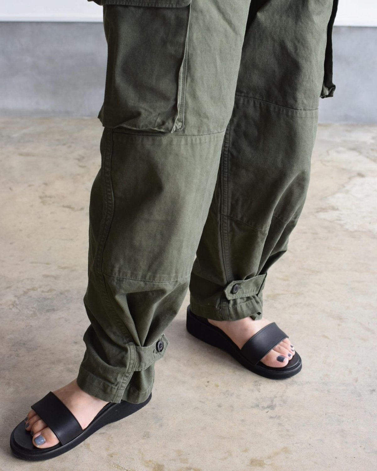 '24 タグ付✨ OUTIL パンタロンキュエール パンツ サイズ4 XL OUTIL PANTALON BLESLE ”GRAY”［グレー］ - Maiden Voyage