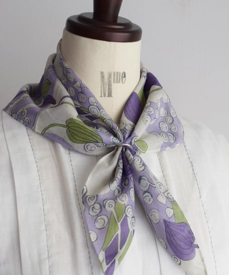 R&D.M.CO/BOTANICAL MOTIF BANDANA